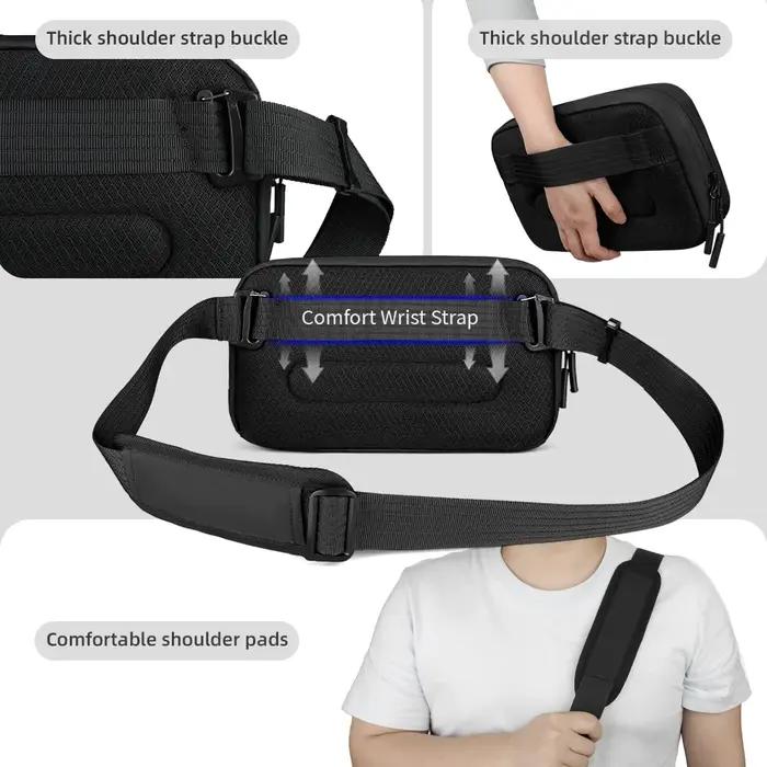 Heroic Knight – sac à bandoulière de qualité pour hommes, sacoche légère et étanche X-Pac, pochettes