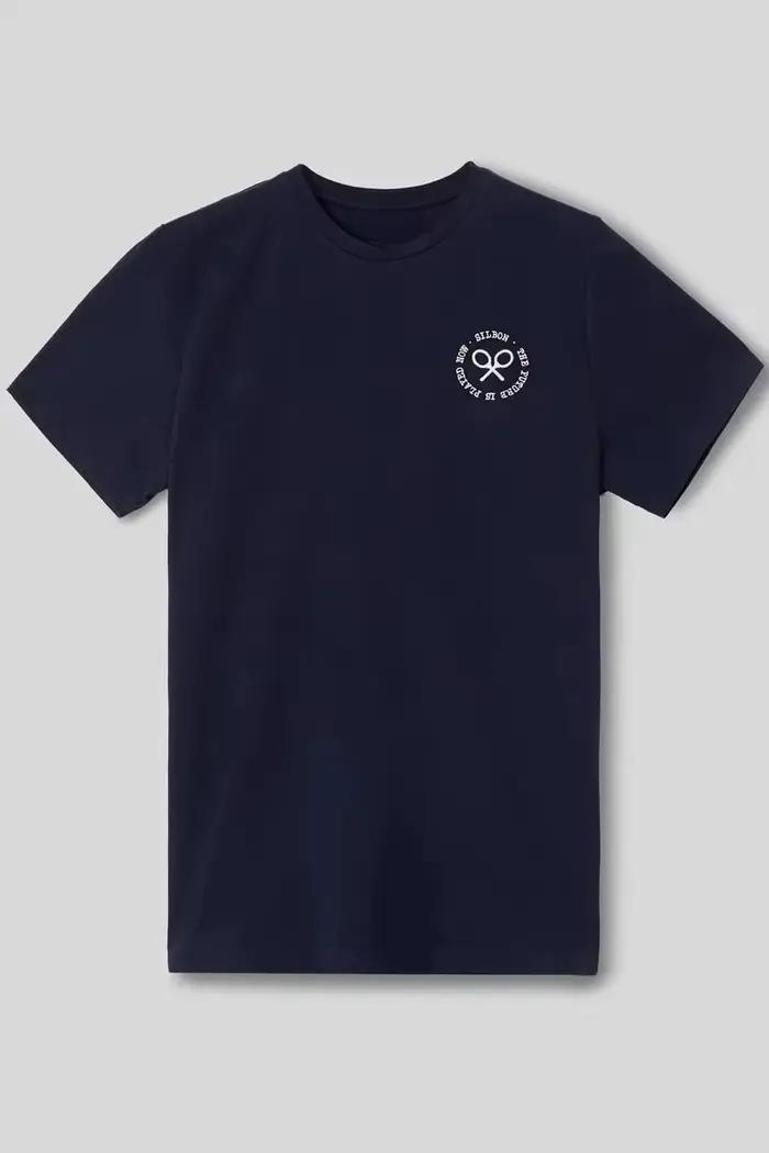 T-shirt d'été SILBON pour hommes, confortable et respirant, à manches courtes, idéal pour la moto. V