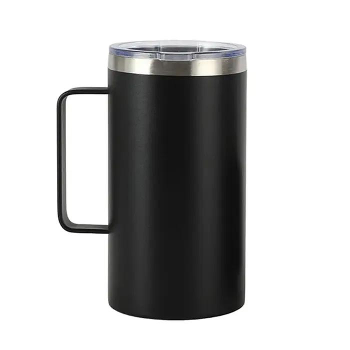 Tasse à café en acier inoxydable de 680ml, Thermos anti-fuite, flacon thermique de voyage sous vide,