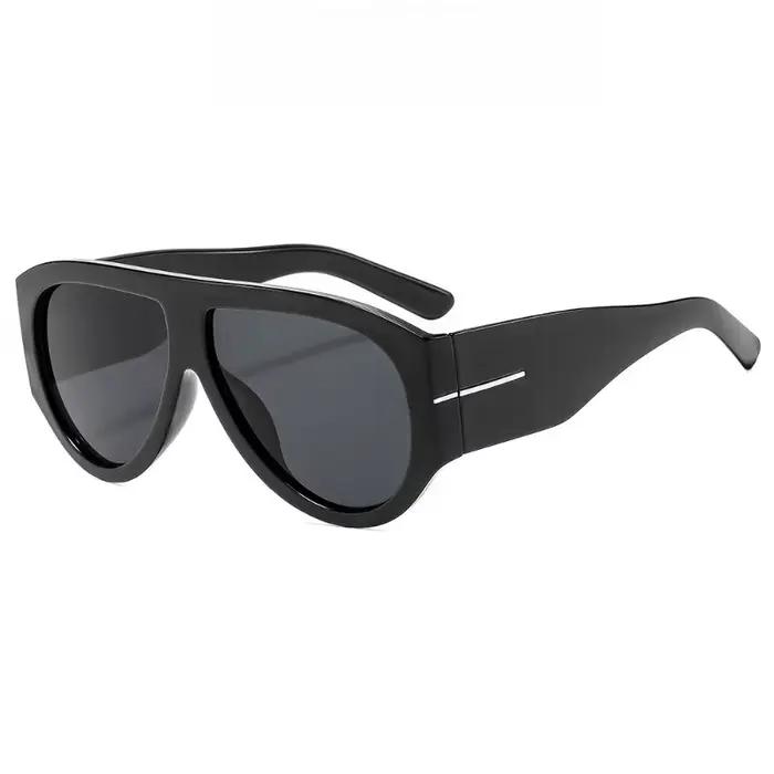 Nouvelles lunettes de soleil tendance surdimensionnées à monture large Y2K pour femmes, lunettes de
