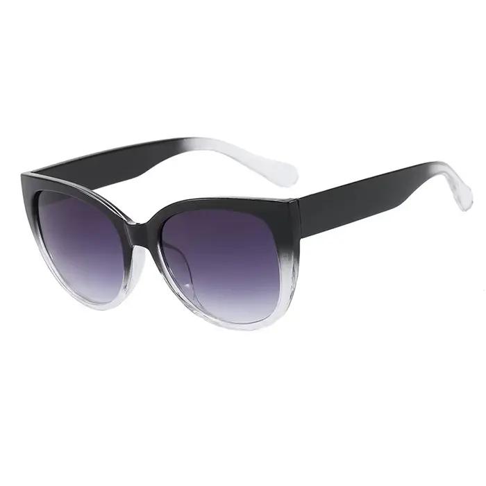 Lunettes de soleil œil de chat pour femmes, dégradé de couleur, styliste Uv400, nuances populaires I