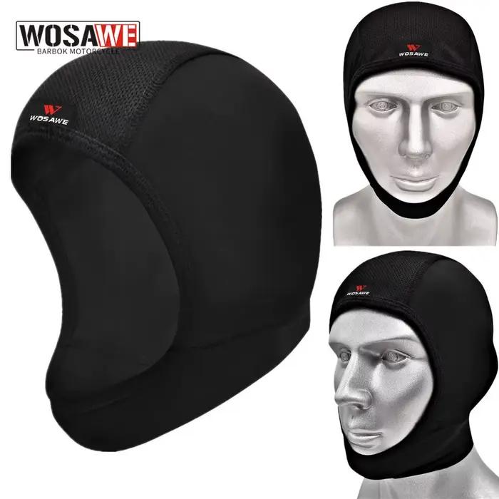 WOSAWE unisexe moto cagoule vélo menton couverture séchage rapide respirant cyclisme Motocross casqu