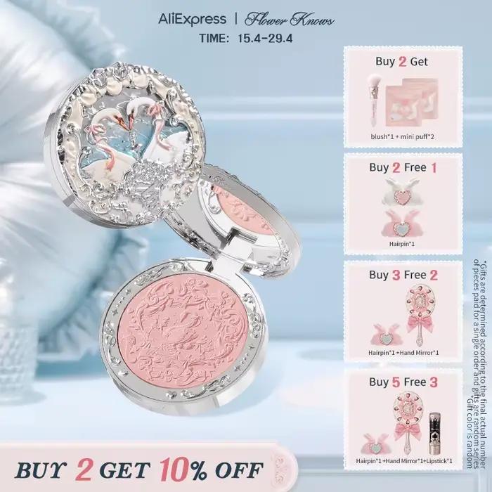 Flower Knows fzBallet Series Blush en relief