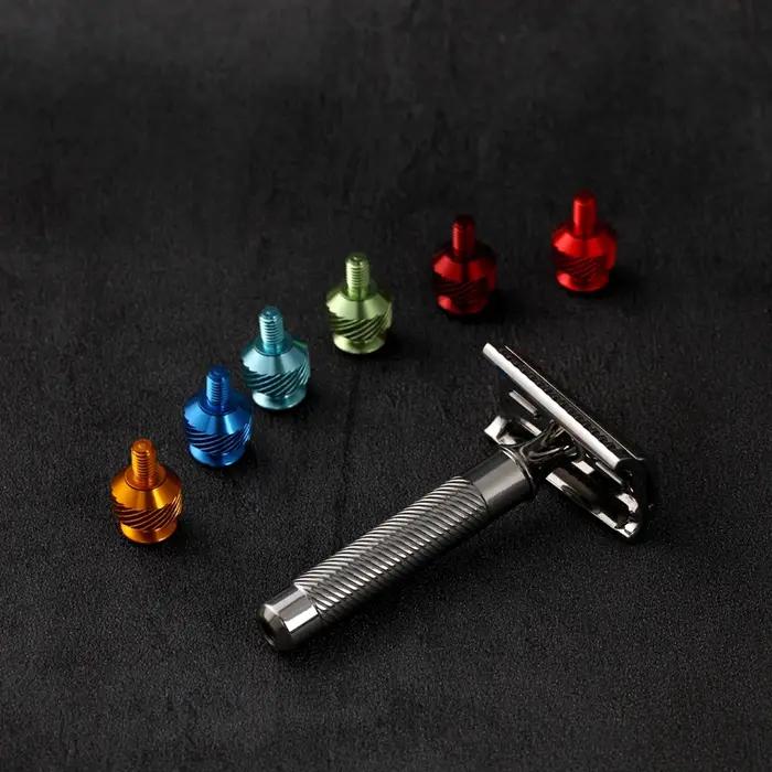 Rasoir de sécurité Yaqi Slant 37 en acier inoxydable