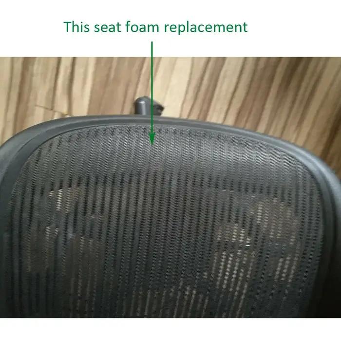 Remplacement d'insertion de coussin de mousse de siège pour chaise de bureau Herman Miller classique