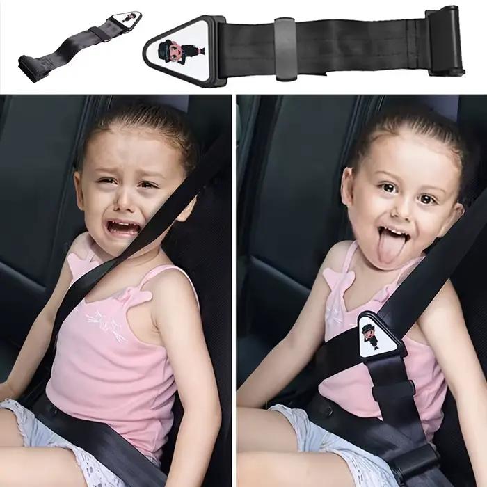 Ceinture de sécurité enfant pour voiture empêchant le mouvement avec fixation réglable et limiteur simple sécurité confort enfant