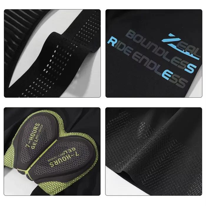 Ensemble de shorts de cyclisme pour hommes ZRSE, été, tissu respirant et élastique, shorts de sport