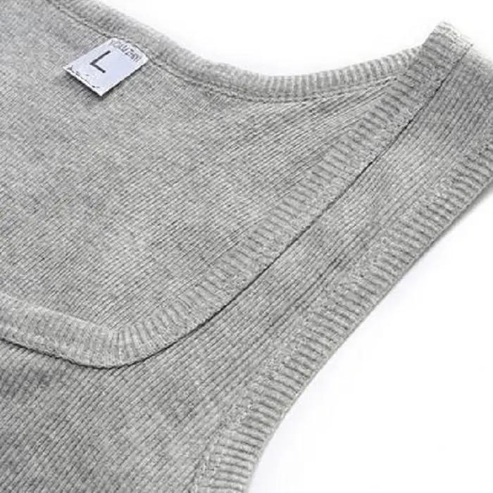 2020 été grande taille hommes vêtements débardeurs noir blanc gris Singlets sans manches Fitness hom