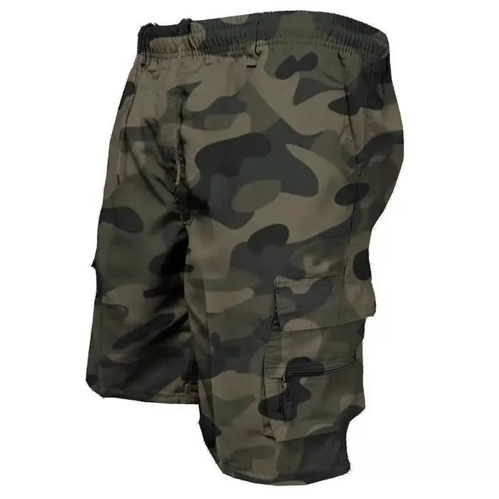 Short Cargo tactique pour hommes, Short militaire de poche à la mode, Camouflage d'été, Jogging, spo