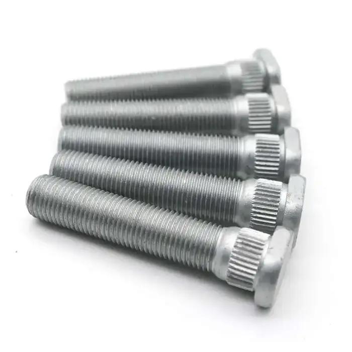 5 vis cannelées forgées de 14MM pour Toyota, Nissan, Mitsubishi, Subaru, M12 x 12.9/M12 x 1.5, 1.25