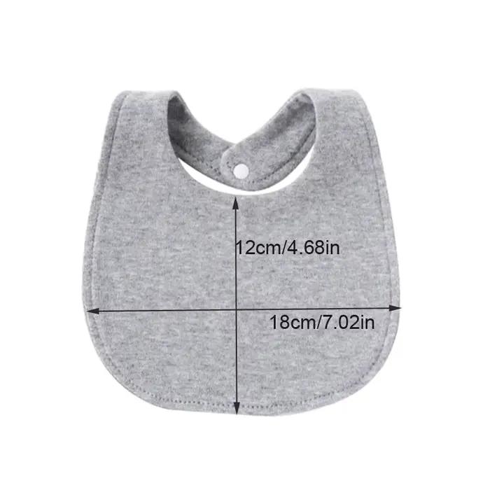 Bavoirs en coton pour bébés, 4 pièces, vêtements pour rots, serviettes de salive pour nouveau-nés, f