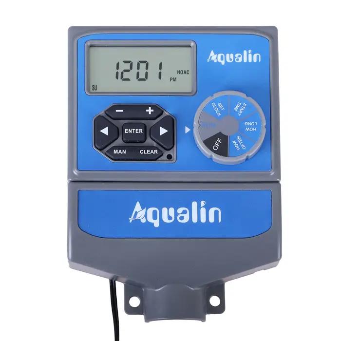 Système d'arrosage automatique pour jardin, 8 Stations, contrôleur d'entrée AC 230V, minuterie d'eau