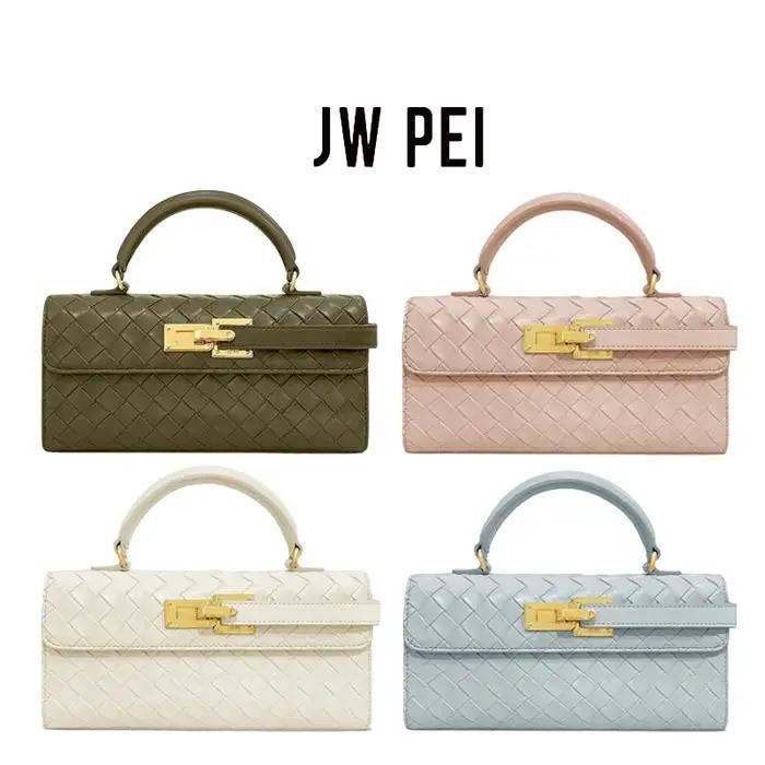 JW PEI Nouveau sac à main en cuir de crocodile haut de gamme, portable, polyvalent, léger, sac à mai