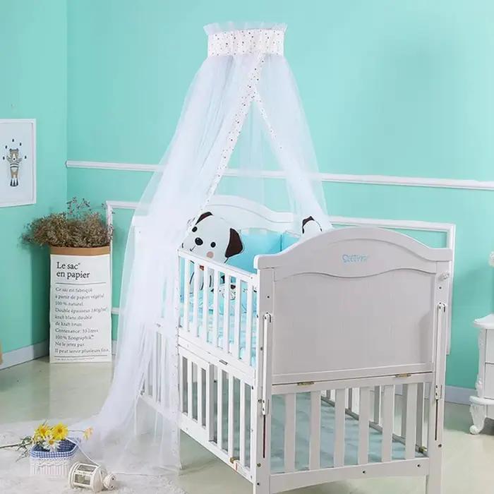 Moustiquaire de lit bébé pliable portable forme de dôme protection insectes nouveau-nés nourrissons chambre sécurité sommeil paisible usage quotidien déplacements vacances