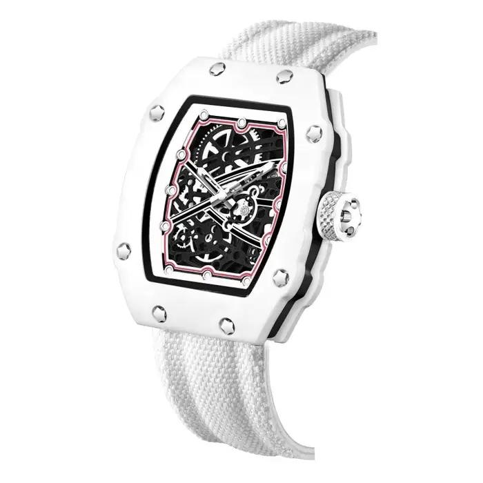 Nouvelle montre à quartz pour homme ultra-fine de forme cylindrique, design élégant et tendance, mon