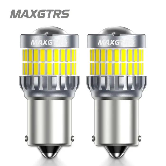 2x T20 Led W21W 7440 DRL tour inverse unique feu stop 3570 voiture Led ampoule 1156 BA15S P21W R5W Led feux de secours