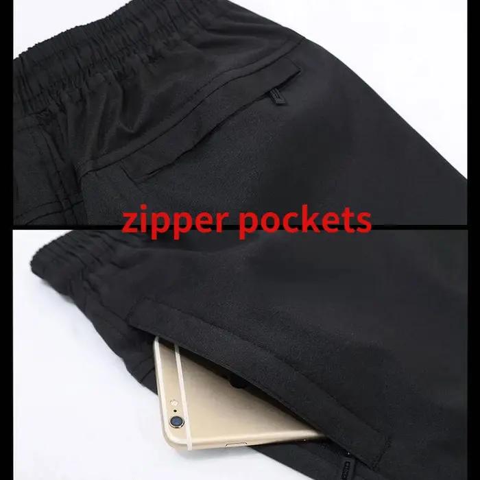 Pantalon de survêtement pour hommes, séchage rapide, respirant, pantalon de sport de printemps, tail