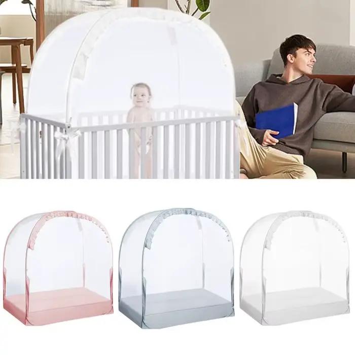 Tente de berceau Pop-Up pour bébé, couverture de berceau, auvent en maille respirante, pour garder l