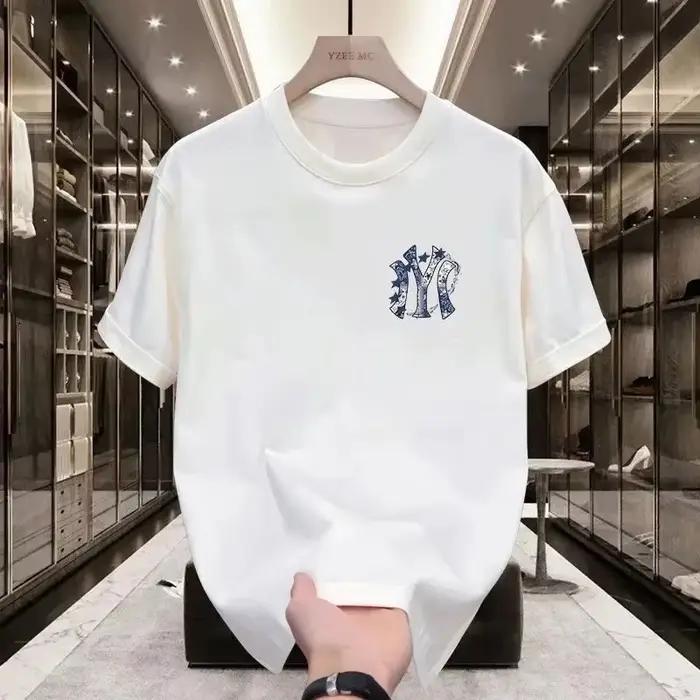 Nouveau T-shirt décontracté à manches courtes pour hommes et femmes, version été, tendance, coupe am