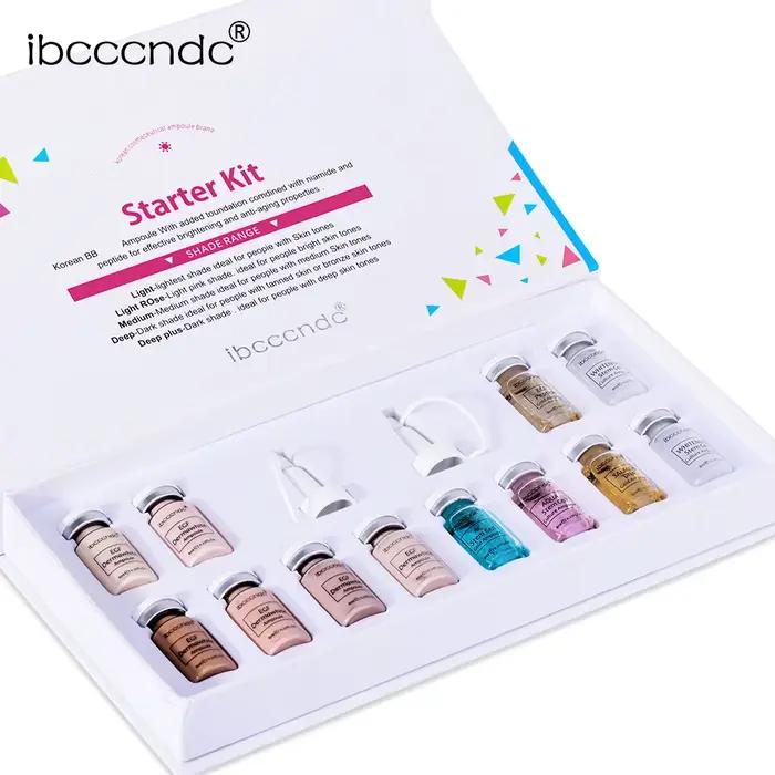 Corée BB crème lueur débutant Kit de démarrage Niacinamide/Peptide visage soin de la peau sérum Esse