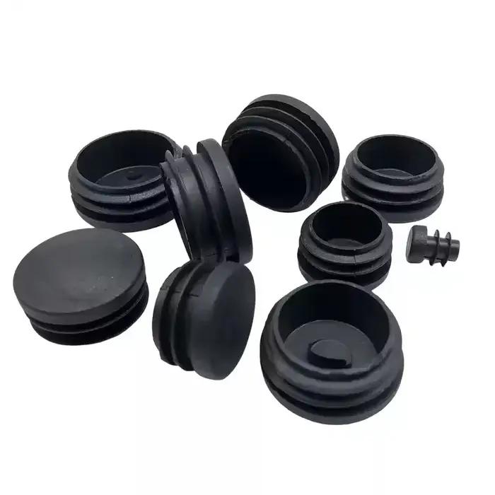 Embout d'obturation rond en plastique PE, bouchon d'insertion de bonde de bouchon, tuyau de jambe de