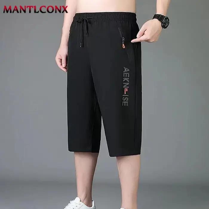 Nouveaux shorts amples d'été pour hommes, respirants, à séchage rapide, avec taille élastique, pour
