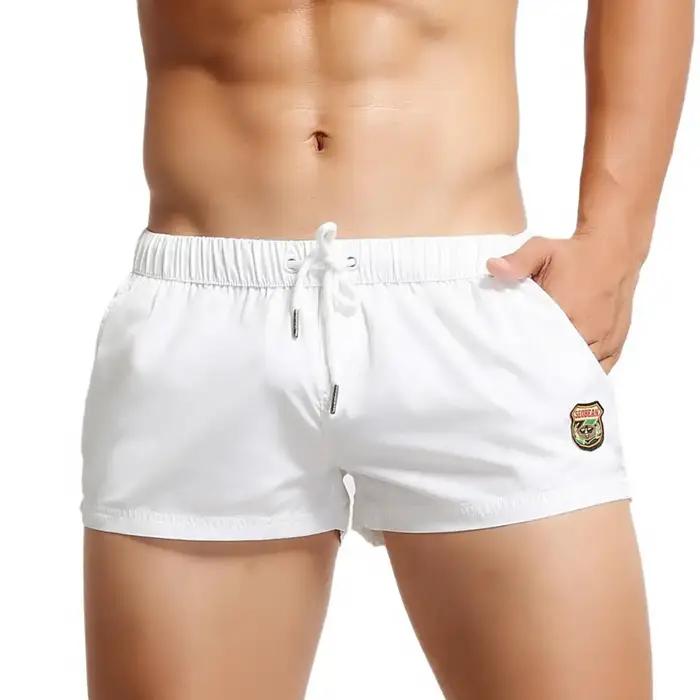 SEOBEAN maillots de bain à séchage rapide pour hommes Shorts de plage été Surf Fitness conseil tronc