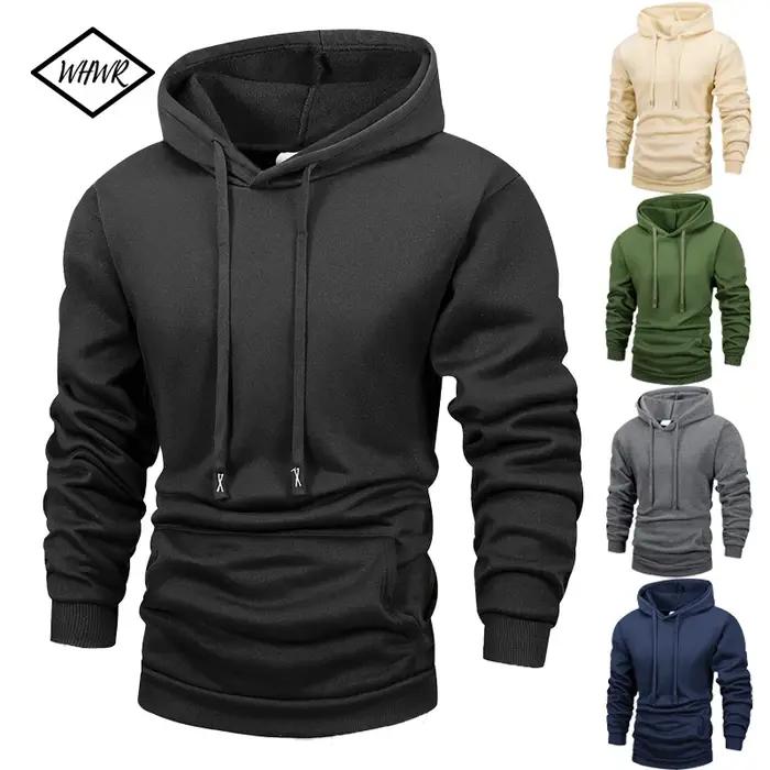 Printemps automne pulls mode noir plusieurs couleurs surdimensionné sweats haut hommes décontracté s