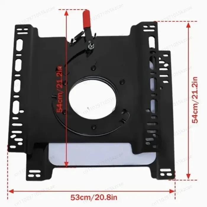 Plateau tournant pour siège auto 360 degrés base pivotante VW T5 T6 pour familles avec enfants occasions spéciales sécurité confort便捷安全的360度旋转儿童汽车座椅底座转换盘适合大众T5 T6车型家庭使用特殊场合