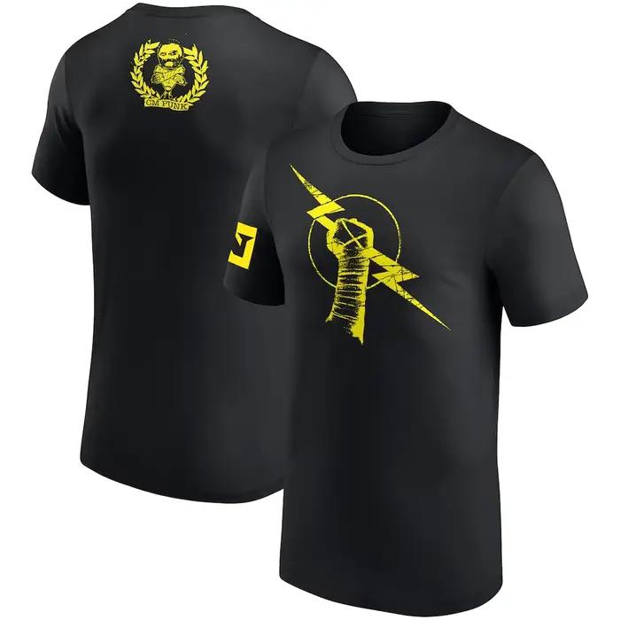 T-shirt Ringer CM Punk Best In The World pour homme, blanc et noir, imprimé 3D, sport, séchage rapid