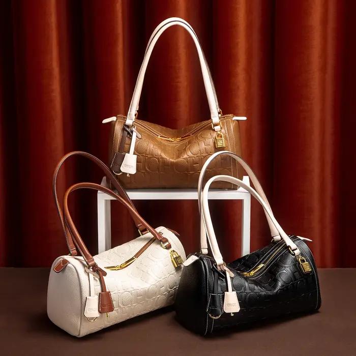 Sac Boston classique pour femmes, nouvelle Collection automne hiver 2025, sac à bandoulière Design a