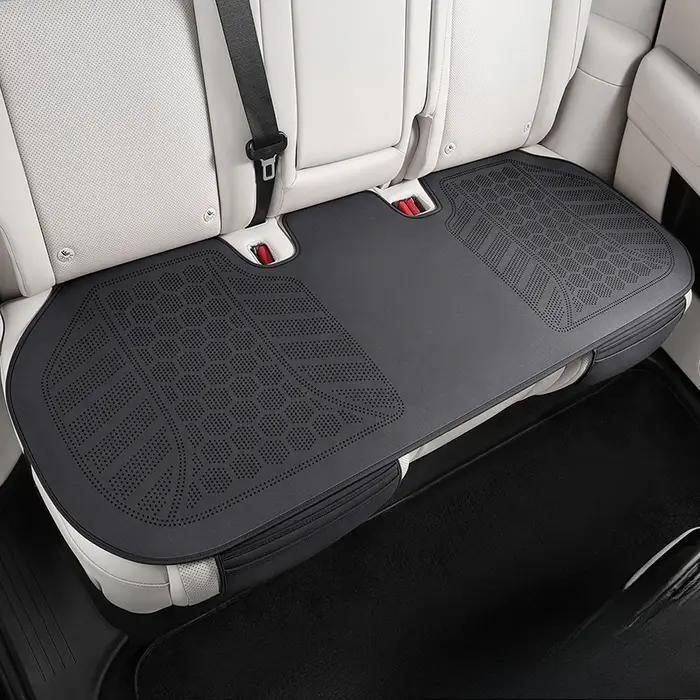 Housse de siège de voiture confortable et respirante fournie avec tapis de protection pour sièges avant arrière accessoires dintérieur pour femmes hommes polyvalents occasions spéciales conduite voiture automobile