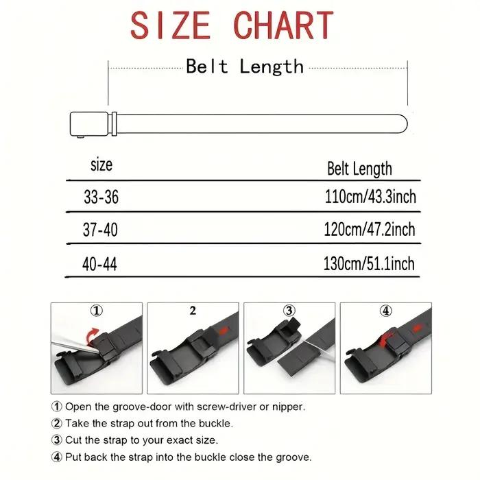 Ceinture en PU à boucle automatique pour hommes, de haute qualité, Simple, Business, décontractée, à