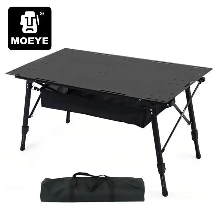 MOEYE Table tactique de Camping en alliage d'aluminium Table pliante Portable Tables de pique-nique