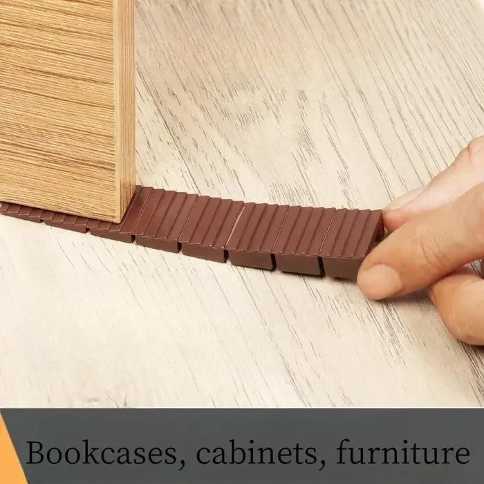 Cales de nivellement en plastique flexibles, 20/10 pièces, cales de Table, niveleurs de meubles Prem