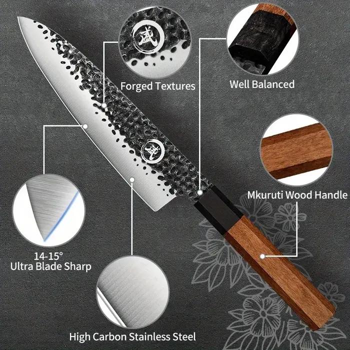 Couteau à sashimi tranchant, couteau de chef, couteau de cuisine à sushi, couteau à saumon, couteau
