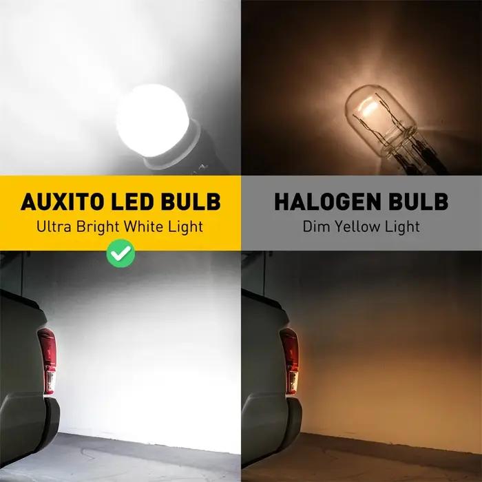 Ampoule LED W21W W21/5W LED T20 7440 7443 7444NA WY21W, Canbus DRL, clignotant, feu de recul blanc 6