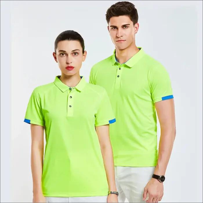 Sport décontracté séchage rapide revers à manches courtes POLO combinaison de cyclisme costume de Fi