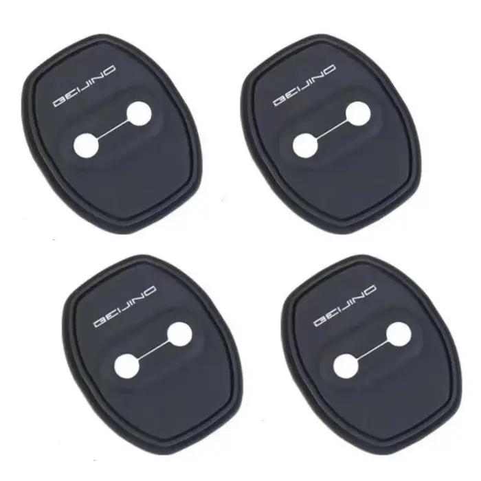 Pour BEIJING BAIC X55 X7 BJ30 BJ40 BJ60 EU5 2026 2025 2024 – Accessoires de protection en silicone pour serrures de portières de voiture
