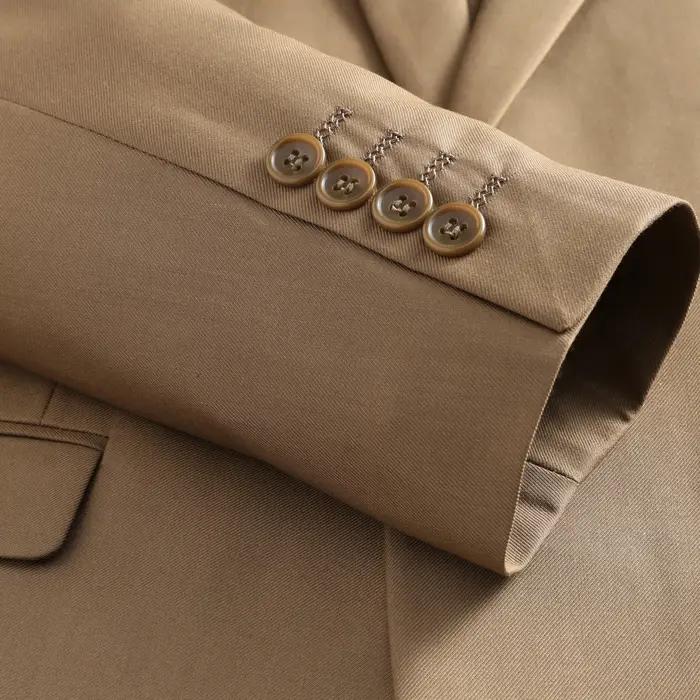 Costume de smoking de Style britannique pour hommes, costume de cérémonie à Double boutonnage, vêtem