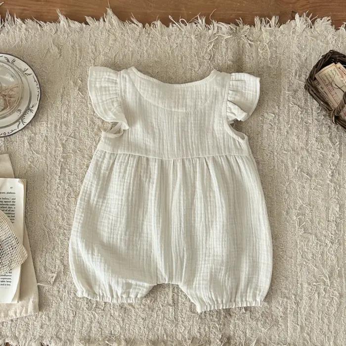 Nouvelle collection d'été : Vêtements pour bébés, barboteuse fine pour garçons et filles, combinaiso