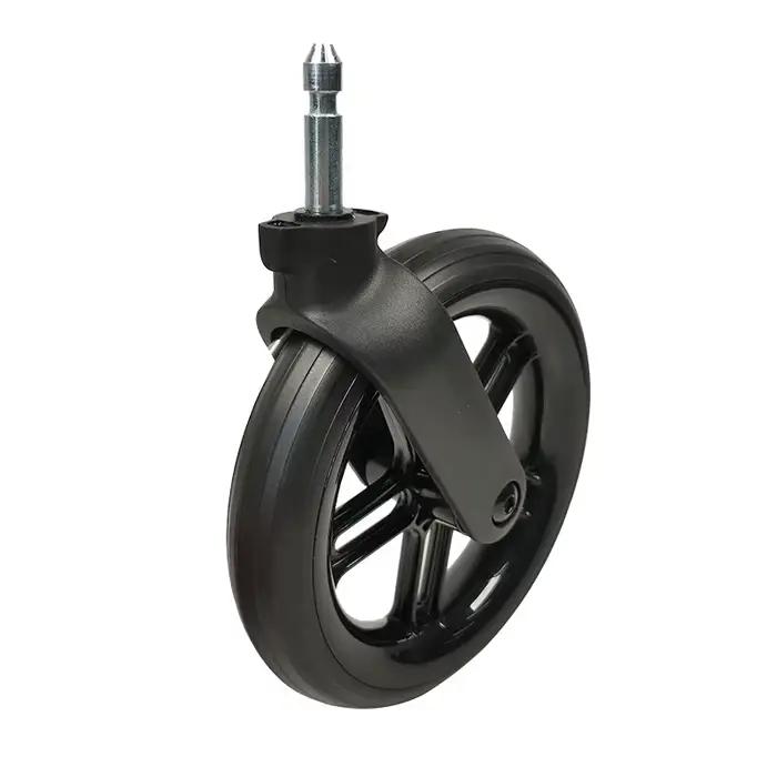 Bumosquito-Roue de Remplacement pour Poussette Cybex Melio 2/3, en Carbone, Avant ou Arrière, avec A