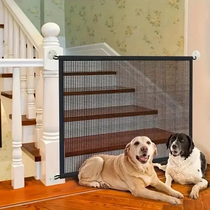 Garde-corps d'isolation pour enfants balcon filet de protection de sécurité durable clôture de pont maille fine poinçonnage polyvalent barrière intérieure