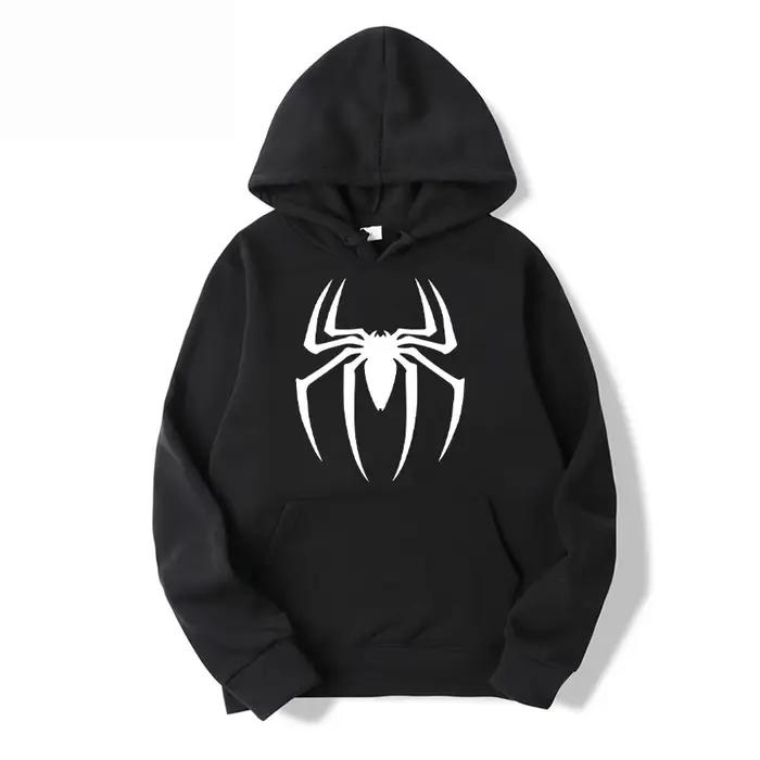2023 automne/hiver hommes nouveau araignée sport sweat à capuche imprimé pull à capuche hommes décon