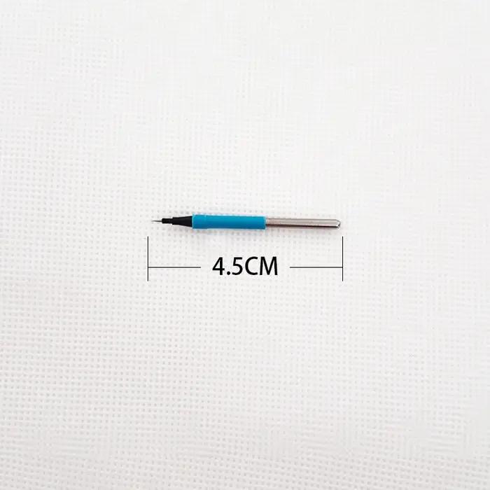 Électrode à aiguille en tungstène à intervention minimalement invasive, couteau de beauté non adhési