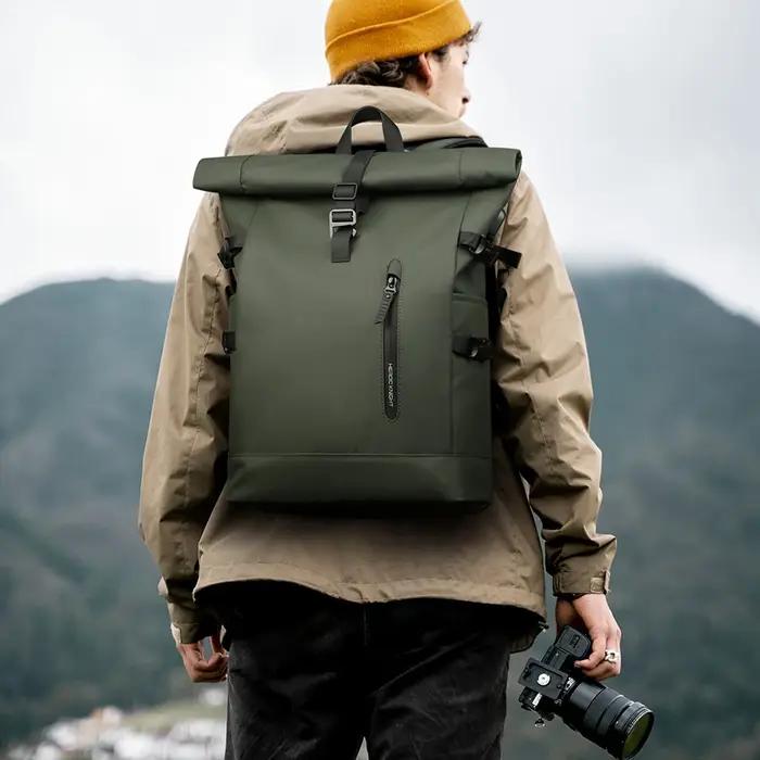 Heroic Knight – sac à dos pour hommes et femmes, sac de voyage enroulable pour l'extérieur, extensib