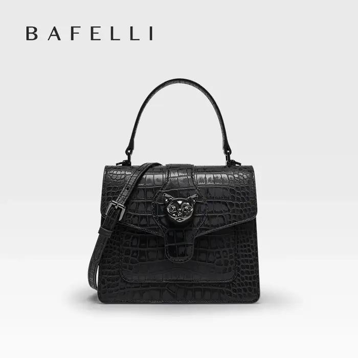 2025 nouveau sac à main femme BAFELLI sacs en cuir véritable pour femmes marque de créateur de luxe