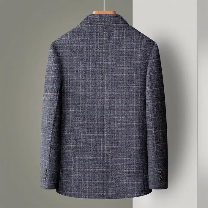 Costume rayé costume à carreaux pour hommes veste pour hommes costume d'affaires décontracté pour ho