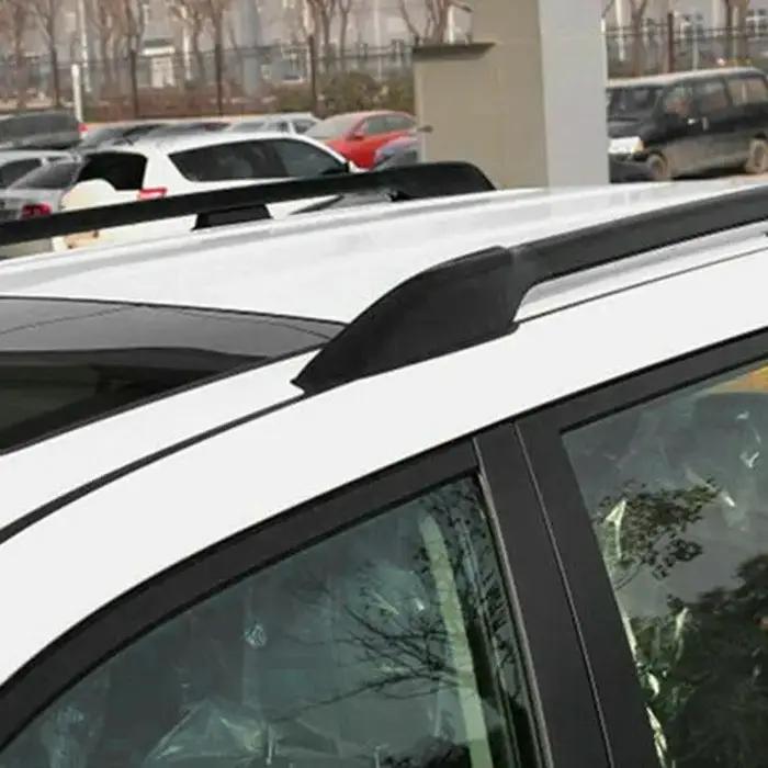 4 pièces/ensemble galerie de toit Rail fin couverture coque remplacer pour Toyota Land Cruiser Prado