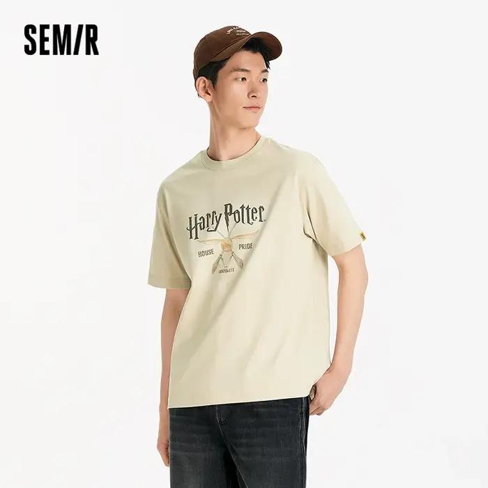 Semir T-shirt à manches courtes hommes 2025 nouveau Couple tenue d'été bactériostatique sensation de